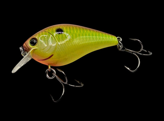 1.5 Square Bill Yellow Copper Back Shad